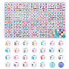 264Pcs 28 Styles Opaque & Transparent Acrylic Beads OACR-TA0004-78-1