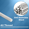 304 Stainless Steel M5 Full Screw Threaded Rod FIND-WH0290-51P-4