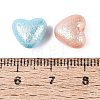 Textured Opaque Acrylic Beads OACR-N160-06-3