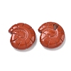 Natural Red Jasper Conch Display Decorations DJEW-D303-01I-1