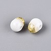 Handmade Crackle Porcelain Beads PORC-Q008-06B-02-2