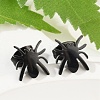 Halloween Spider 304 Stainless Steel Stud Earrings for Women X-EJEW-B019-01EB-1