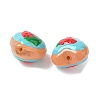 Baking Paint Glass Enamel Beads LAMP-D303-02A-2