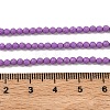 Synthetic Lepidolite/Purple Mica Beads Strands LS-G-G823-16-3mm-01-3