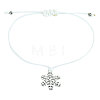 Christmas Adjustable Alloy Charm Bracelets FS-WG3582F-01-1
