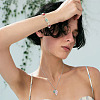 135Pcs 9 Colors Baking Paint Transparent Glass Beads DGLA-TA0001-59-8