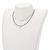 Glass Seed Beads Pendant Necklaces NJEW-JN03338-02-5