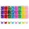 Transparent Acrylic Beads TACR-PH0001-10-1