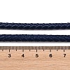 Braided Leather Cord with Core WL-F009-5mm-05-3