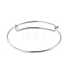 304 Stainless Steel Expandable Bangle for Girl Women X-BJEW-C003-01P-2