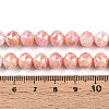 Anti-Tarnish Electroplate Glass Beads Strands X-GLAA-N010-8mm-08-4