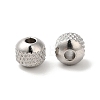 Non-Tarnish 201 Stainless Steel Bead STAS-H214-28B-P-1-2