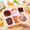 Burger French Fries Drink shaped Silicone Molds ST-CJ0043-056-5
