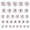 90Pcs 5 Size High Luster Eco-Friendly Plastic Imitation Pearl Ear Nuts OACR-LS0001-01-2