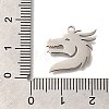 201 Stainless Steel Pendants STAS-R136-28P-3