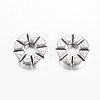 Tibetan Style Alloy Spacer Beads X-LF10461Y-2