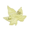 Electroplate Maple Leaf Shape Alloy Lapel Pins for Backpack Clothes JEWB-B037-01H-3