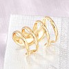 304 Stainless Steel Cuff Open Rings SA-H001-11G-2