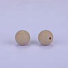 Round Silicone Focal Beads SI-JX0046A-110-2