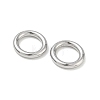 304 Stainless Steel Closed Jump Rings STAS-G393-06P-01-2