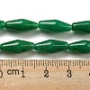 Natural White Jade(Dyed) Beads Strands G-A223-A07-01-5