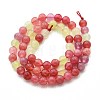 Natural Quartz Beads Strands G-N355-6mm-25-2
