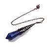 Natural Lapis Lazuli Pointed Dowsing Pendulum Big Pendants G-H285-06R-A29-1