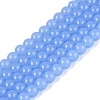 Imitation Jade Glass Beads Strands GLAA-T032-J6mm-08-1
