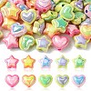 50Pcs 10 Styles Opaque Acrylic Beads OACR-CJ0001-88-1
