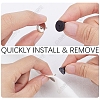 Plastic Brooch Pin Backs KY-G037-01A-4