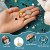 20Pcs 10 Style Alloy Enamel Stud Earring Findings FIND-EL0001-03-12