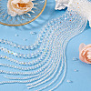 11 Strands 11 Styles Electroplate Glass Beads Strands EGLA-TA0003-02-7