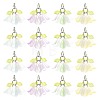 16Pcs Acrylic Pendants PALLOY-FS00075-1