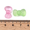 Frosted Transparent Acrylic Beads FACR-C001-01C-3