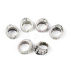 Natural Peace Jade Finger Rings for Unisex G-Q601-19D-1