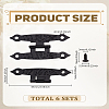 6 Boxs Iron Box Hinges IFIN-LP0001-62-2