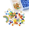 Rainbow Color Seed Beads DIY Earring Making Kits DIY-FS0006-68-3