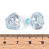 Electroplate Transparent Acrylic Beads LS-PACR-CJC0008-08C-3
