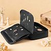 Large Capacity Polyester Multi-Layer Enamel Pin Storage Bags with Display Pockets and Handles AJEW-WH0709-389-4