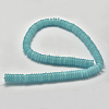 Natural White Jade Heishi Beads Strands G-K208-21-12mm-2