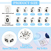 20Pcs 10 Styles Handmade Porcelain Beads PORC-TA0001-64-5
