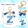 Star Resin & Shell Keychains KEYC-TAC00087-01Z-3