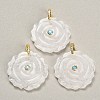 Natural Quartz Crystal Pendants GG-CBA4625-05G-05-1