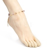 Natural Mixed Gemstone Chip Beaded Anklets AJEW-AN00454-4