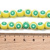 Handmade Polymer Clay Beads Strands PY-CBAEC33-02-5
