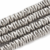 Electroplate Non-magnetic Synthetic Hematite Beads Strands X-G-N0321-07M-1