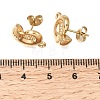 304 Stainless Steel Stud Earring Findings STAS-D391-04C-G-2