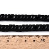 Opaque Solid Color Glass Beads Strands GLAA-N026-4x8mm-11-4