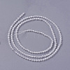 Cubic Zirconia Beads Strands G-F596-48I-3mm-2