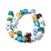 Handmade Lampwork Beads Strands LAMP-G154-07-3